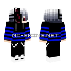 Vampire With GLP Pullover Minecraft skin