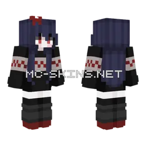 Vampy Christmas 3 Minecraft skin