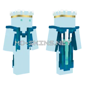 Varix Blue Outfit Minecraft skin