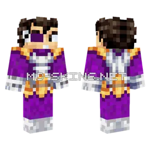 Vegeta Minecraft skin