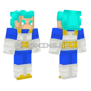 Vegeta Blue Minecraft skin