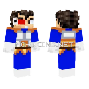 Vegeta Blue Minecraft skin