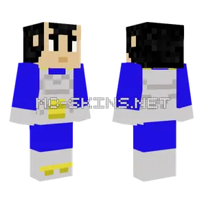 Vegeta Minecraft skin