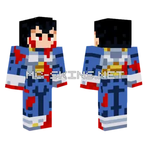 Vegeta Scary Minecraft skin