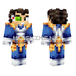 Vegeta Super Z Minecraft skin
