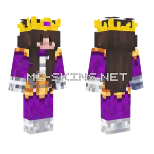 Vegetta Mujer Minecraft skin