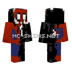 Venom Eating Spider-Man Minecraft skin