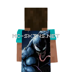 Venom cape, outside and lining