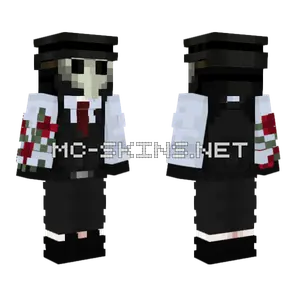 Venom Skin With Mask Minecraft skin