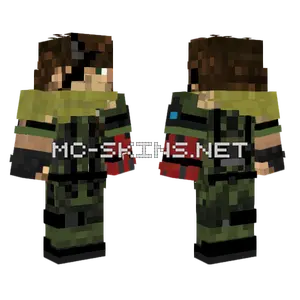 Venom Snake Minecraft skin