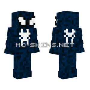 Venom Symbiote Spider Minecraft skin