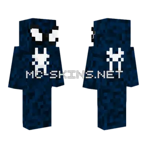 Venom Symbiote Spidey Minecraft skin