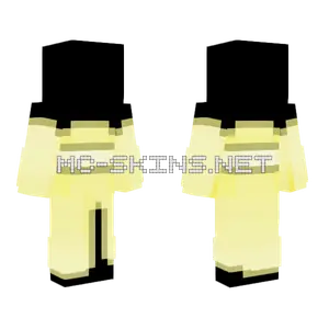 Vestido Amarillo Minecraft skin