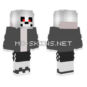 VHS Sans Phase 1 Minecraft skin