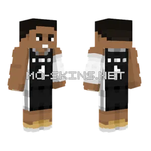 Victor Wembanyama Basketball Skin Minecraft skin