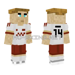 Viktor Gyokeres Minecraft skin