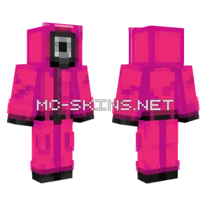 Villager Soldier Squid Game Minecraft skin