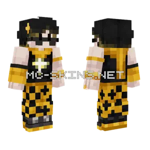 Vinceryy Black and Gold Outfit
