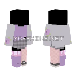 Violet Patterns Prize Minecraft skin