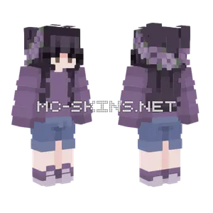 Violet Request Minecraft skin