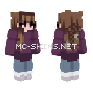 Violet Request Minecraft skin