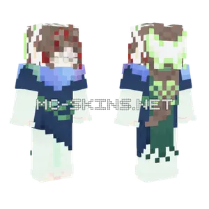 Viridescent Ari Cosp Minecraft skin