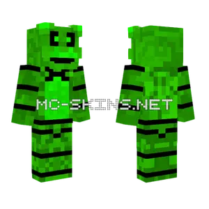 Virtual Freddy Minecraft skin