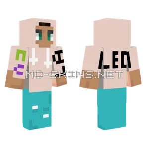 Visual 2 Minecraft skin