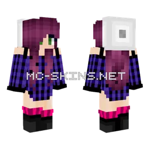 Vivish Minecraft skin