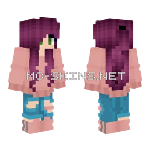 Vivish Minecraft skin