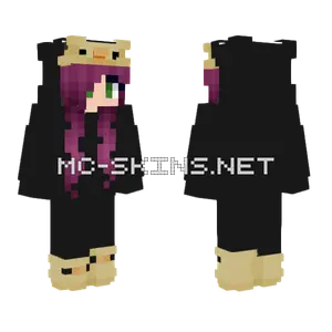 Vivish Minecraft skin