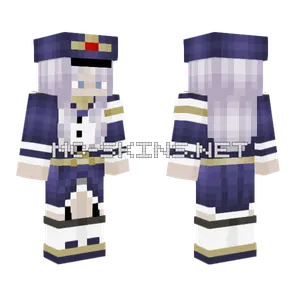 Vladilena White Minecraft skin