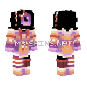 Void Girlie Extended Universe Minecraft skin