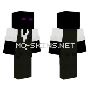 Void Smart Man Minecraft skin