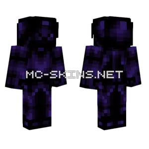 Void Violet Steve Minecraft skin