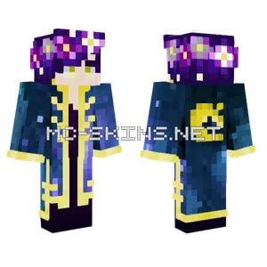 Voidseeker Mage Minecraft skin