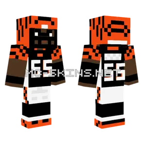 Vontaze Burfict Minecraft skin