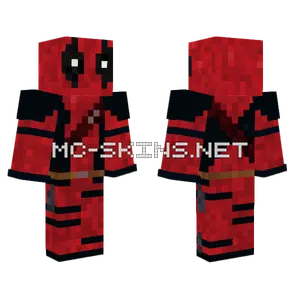 Wade Wilson Skin Minecraft skin
