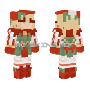 Waiting For Snow Rce Minecraft skin