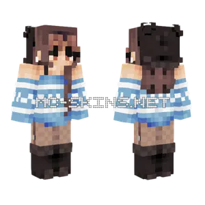 Walking On Thin Ice Minecraft skin