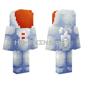 Wall S Astronaut V3 Minecraft skin