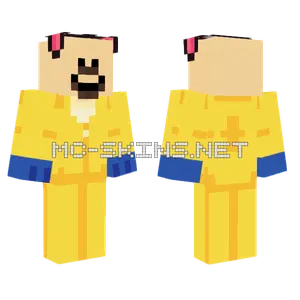 Walter White Quackity Minecraft skin