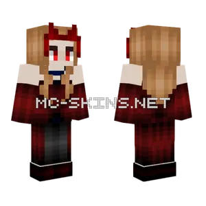 Wanda Marvel Minecraft skin