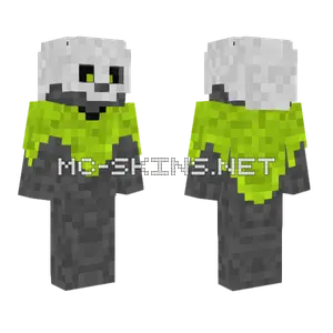 Wandering Skull Man Minecraft skin