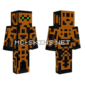 War Droid Fixation Minecraft skin
