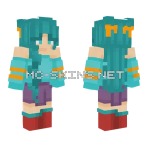Warped Forest Sgt Minecraft skin