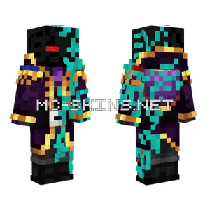 Warped Infection Minecraft skin