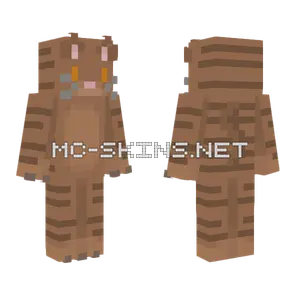 Warrior Cat Clan Leader Minecraft skin