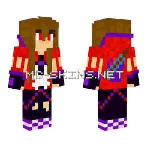 Warrior Girl Minecraft skin
