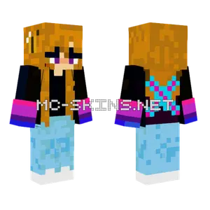 Warrior Girl Gwen Minecraft skin